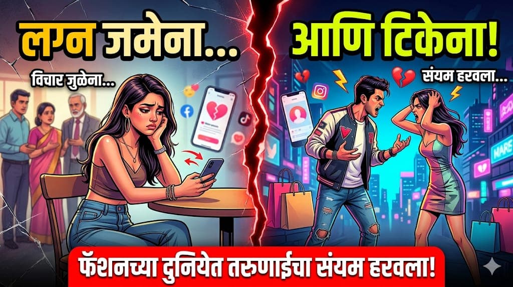 जुने विचार वाटतात बोथट, पण संस्कारांची सुटतेय साथ; तरुणाईच्या बदलत्या वागण्यावर 'लोकमन'चा विशेष रिपोर्ट.