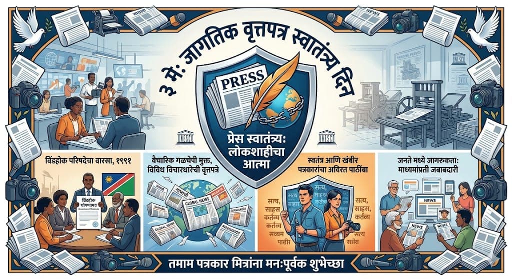 "लेखणीचा बुलंद आवाज, पत्रकारिता हाच समाजाचा आरसा व साज!"
