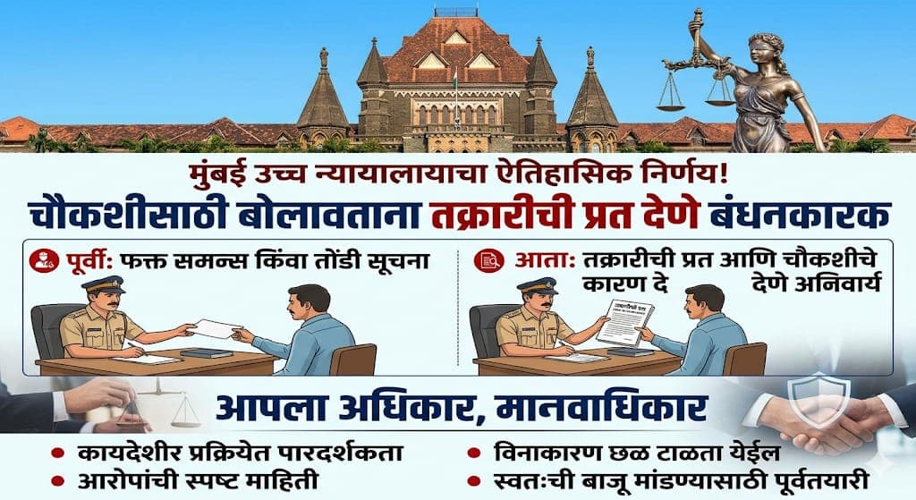"नागरिकांचा हक्क, पोलिसांवर वचक; तक्रारीची प्रत देणे आता झालेय सक्तीचे अन् रंजक!"